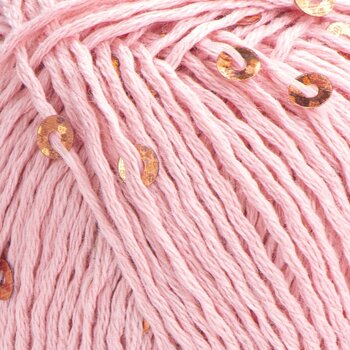 Knitting Yarn Yarn Art Cotton Gold Paillettes 7108 Knitting Yarn - 2