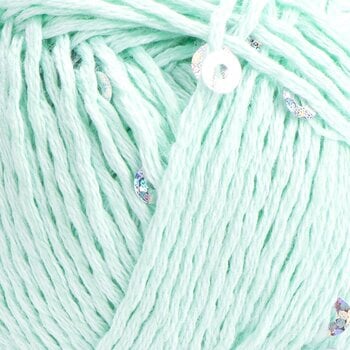 Knitting Yarn Yarn Art Cotton Gold Paillettes 7112 Knitting Yarn - 2