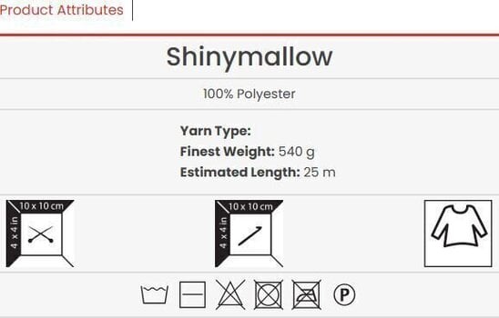 Плетива прежда Yarn Art Shinymallow 5410 Плетива прежда - 3