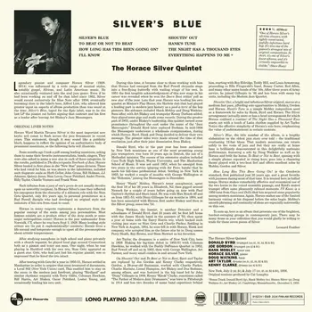 Vinyl Record Horace Silver - Silver's Blue (Limited Edition) (180 g) (LP) - 2