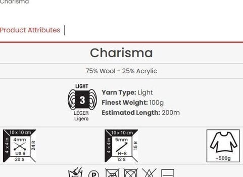 Pletacia priadza Yarn Art Charisma 282 Pletacia priadza - 3