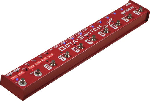 Kājas slēdzis Carl Martin Octa-Switch The Strip Kājas slēdzis - 2
