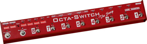 Kājas slēdzis Carl Martin Octa-Switch The Strip Kājas slēdzis - 4