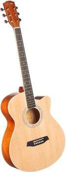Jumbo Akustikgitarre Pasadena PGC-10 Basic SET Natural Jumbo Akustikgitarre - 4