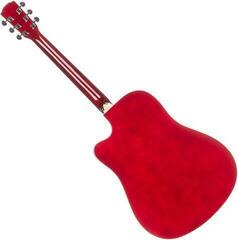 Akustikgitarre Pasadena PDC-10 Standard SET Red Burst Akustikgitarre - 2
