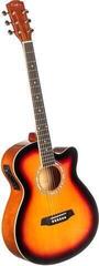 Elektroakustická gitara Jumbo Pasadena PGC-10E Standard SET Vintage Sunburst Elektroakustická gitara Jumbo - 3