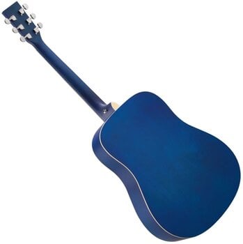 Dreadnought Guitar SX SD104KBUS Basic SET Blue Sunburst Dreadnought Guitar - 4
