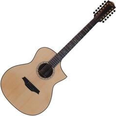 12-strengs akustisk-elektrisk gitar Bromo BAT4CE12 Basic SET Natural 12-strengs akustisk-elektrisk gitar - 1
