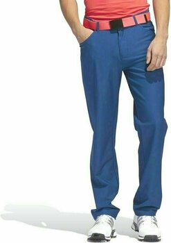 Housut Adidas Ultimate365 Heathered 5-Pocket Mens Trousers Dark Blue 32/32 - 4