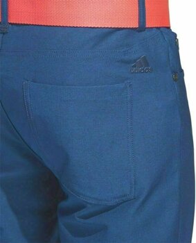Byxor Adidas Ultimate365 Heathered 5-Pocket Mens Trousers Dark Blue 32/32 - 9