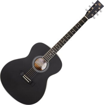 Akustická kytara SX SO104 Standard SET Matte Black Akustická kytara - 2