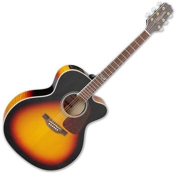 elektroakustisk guitar Takamine GJ72CE Basic SET Brown Sunburst elektroakustisk guitar - 4