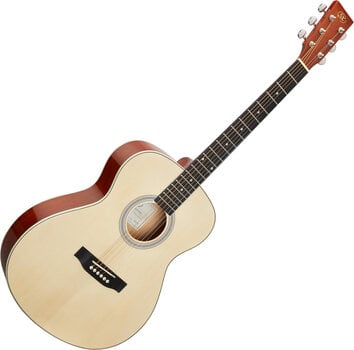 Folkkitarr SX SO204G Standard SET Natural Folkkitarr - 4