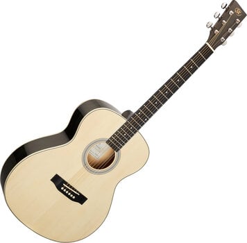 Folkkitarr SX SO204G Premium SET Natural-Transparent Black Folkkitarr - 4