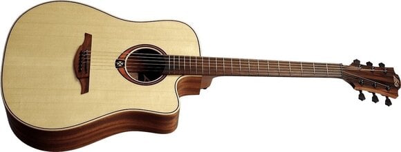 Dreadnought Elektro-Akustikgitarren LAG Tramontane 88 T88DCE Basic SET Natural Dreadnought Elektro-Akustikgitarren - 3