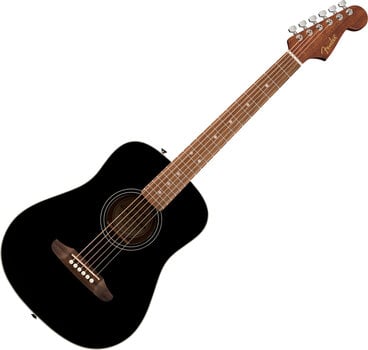 Dreadnought-gitar Fender California Standard Redondo Mini Basic SET Black Dreadnought-gitar - 2