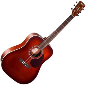 Akustikgitarre Cort Earth 70 Basic SET Brown Akustikgitarre - 2