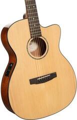 Jumbo elektro-akoestische gitaar Cort L60CE Basic SET Natural Gloss Jumbo elektro-akoestische gitaar - 3