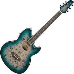 Elektroakustična jumbo Ibanez TCY10PA-CBS Premium SET Cosmic Blue Starburst Elektroakustična jumbo - 1