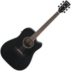 Guitarra electroacústica Ibanez AW84CE-WK Premium SET Weathered Black Open Pore Guitarra electroacústica - 1