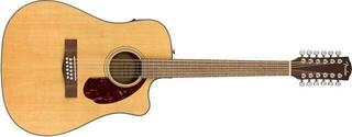 12 strunska elektroakustična kitara Fender CD-140SCE WN 12 Premium SET Natural 12 strunska elektroakustična kitara - 2