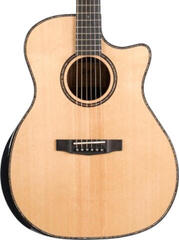 Elektroakustická gitara Jumbo Cort GA-PF Bevel Premium SET Natural Elektroakustická gitara Jumbo - 2