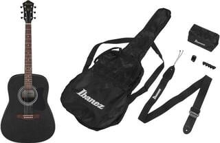 Akoestische gitaar Ibanez V54NJP-WK Premium SET Weathered Black Open Pore Akoestische gitaar - 1