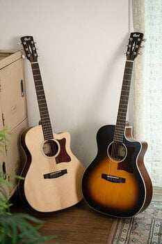 elektroakustinė gitara Cort GA1E Basic SET Open Pore Sunburst elektroakustinė gitara - 3