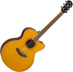Chitarra Semiacustica Jumbo Yamaha CPX600 Basic SET Vintage Tint Chitarra Semiacustica Jumbo - 1