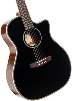 Elektroakustična jumbo Cort ESSENCE-GA4 Premium SET Black Elektroakustična jumbo - 4