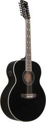 12 stygų akustinė-elektrinė gitara Ibanez AJ7012M1E-BK Standard SET Black 12 stygų akustinė-elektrinė gitara - 3