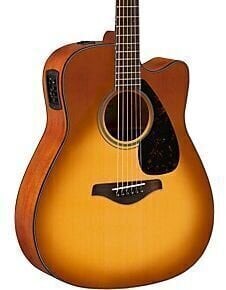 Elektroakustinen kitara Yamaha FGX800C Premium SET Sand Burst Elektroakustinen kitara - 4