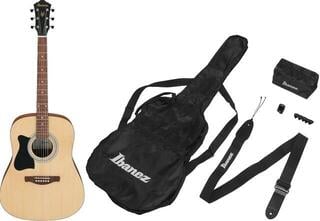 Dreadnought kitarr Ibanez V50LNJP-OPN Basic SET Open Pore Natural Dreadnought kitarr - 1