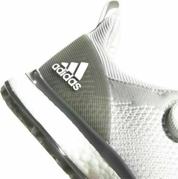 Heren golfschoenen Adidas Forgefiber BOA Mens Golf Shoes Grey Two/Cloud White/Grey Six UK 14,5 - 9