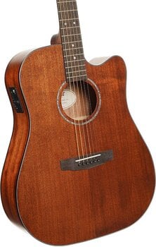 elektroakustisk gitarr Cort Earth 60MCE Premium SET Öppen por elektroakustisk gitarr - 4