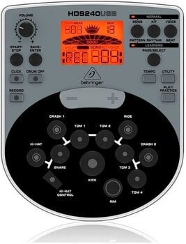 Set de tobe electronice Behringer XD80USB Basic SET Black Set de tobe electronice - 4