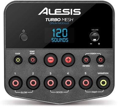 E-Drum Set Alesis Turbo Mesh Kit Basic SET Black E-Drum Set - 3