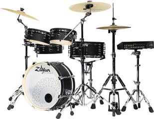 Комплект електронни барабани Zildjian Alchem-E Bronze EX Basic SET Matte Black Wrap Комплект електронни барабани - 2