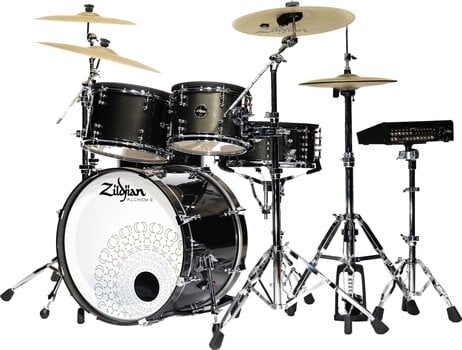 Elektronisch drumstel Zildjian Alchem-E Gold EX Basic SET Black Gold Foundry Shimmer Gloss Lacquer Elektronisch drumstel - 3