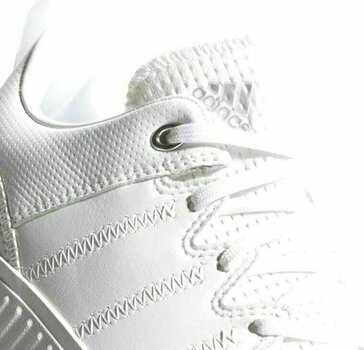 Джуниър голф обувки Adidas Adicross PPF Junior Golf Shoes Cloud White/Silver Metallic/Gum UK 5,5 - 8