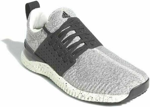 Мъжки голф обувки Adidas Adicross Bounce Mens Golf Shoes Grey/Core Black/Raw White UK 8,5 - 4