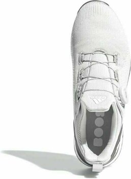 Pantofi de golf pentru bărbați Adidas Forgefiber BOA Mens Golf Shoes Grey Two/Cloud White/Grey Six UK 8,5 - 6