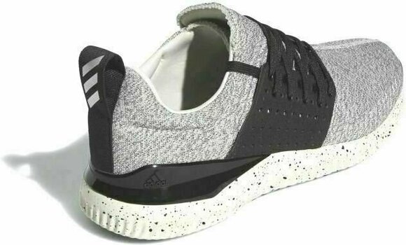 Calçado de golfe para homem Adidas Adicross Bounce Mens Golf Shoes Grey/Core Black/Raw White UK 8,5 - 5