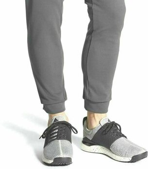 Calçado de golfe para homem Adidas Adicross Bounce Mens Golf Shoes Grey/Core Black/Raw White UK 8,5 - 8