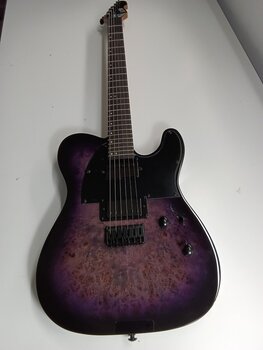Elektrisk gitarr ESP LTD TE-200DX Purple Burst Elektrisk gitarr (Skadad) - 2