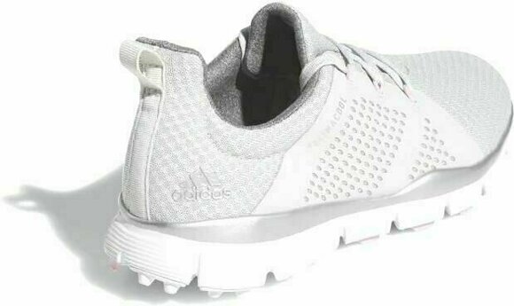 Golfschoenen voor dames Adidas Climacool Cage Womens Golf Shoes Grey One/Silver Metallic/True Pink UK 7,5 - 5