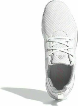 Damskie buty golfowe Adidas Climacool Cage Damskie Buty Do Golfa Grey One/Silver Metallic/True Pink UK 3,5 - 6