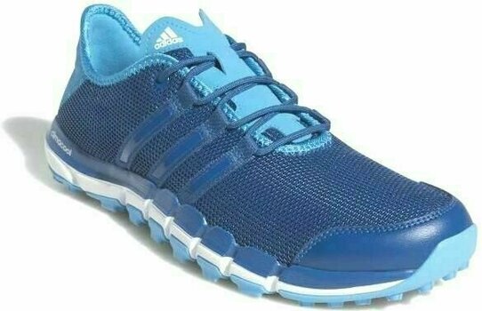 Scarpa da golf da uomo Adidas Climacool ST Scarpe da Golf Uomo Dark Marine/Shock Cyan UK 7,5 - 4