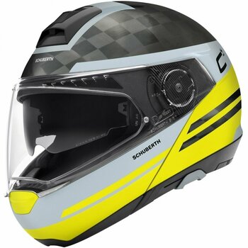 Helm Schuberth C4 Pro Carbon Tempest Yellow M Helm - 2