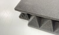 Mega Acoustic PA-PMP5 115x195x5 Dark Gray Absorptiepaneel schuim